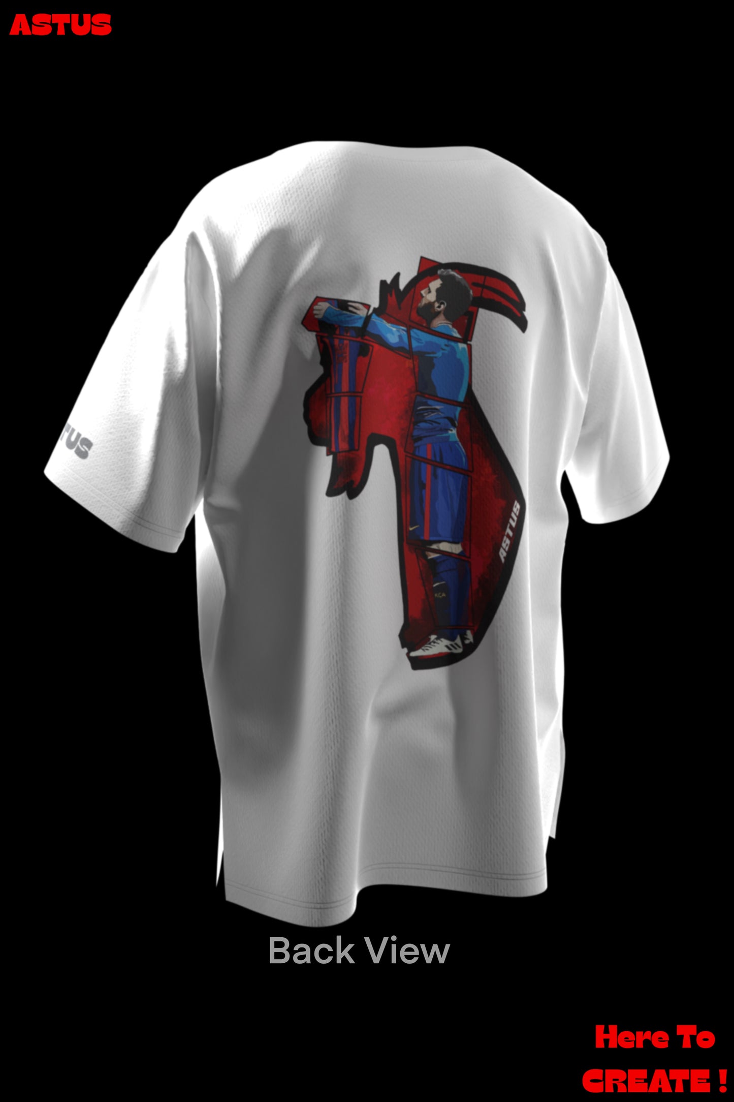 “G.O.A.T MESSI" T-Shirt