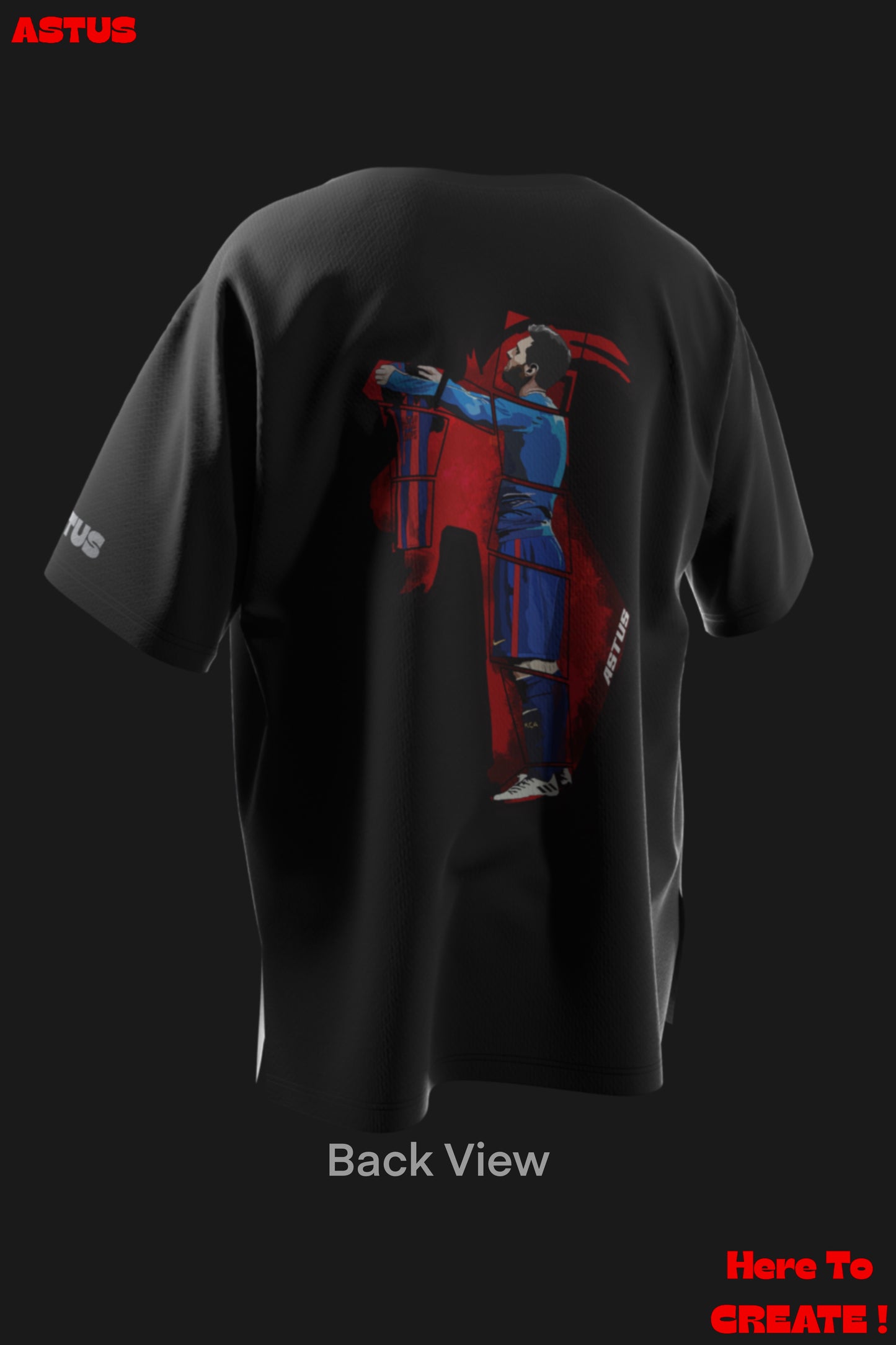 “G.O.A.T MESSI" T-Shirt