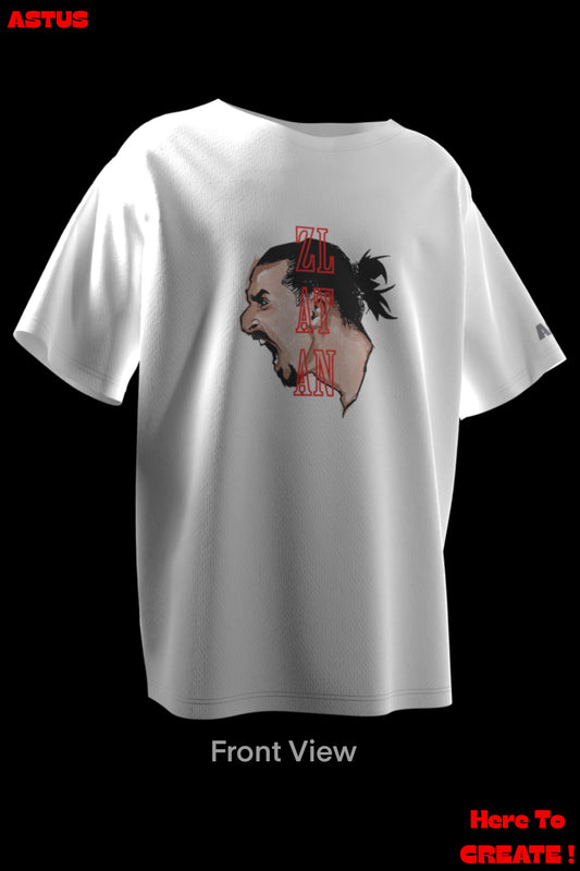 “ZLATAN" Football Graphic Oversized fit T-shirt